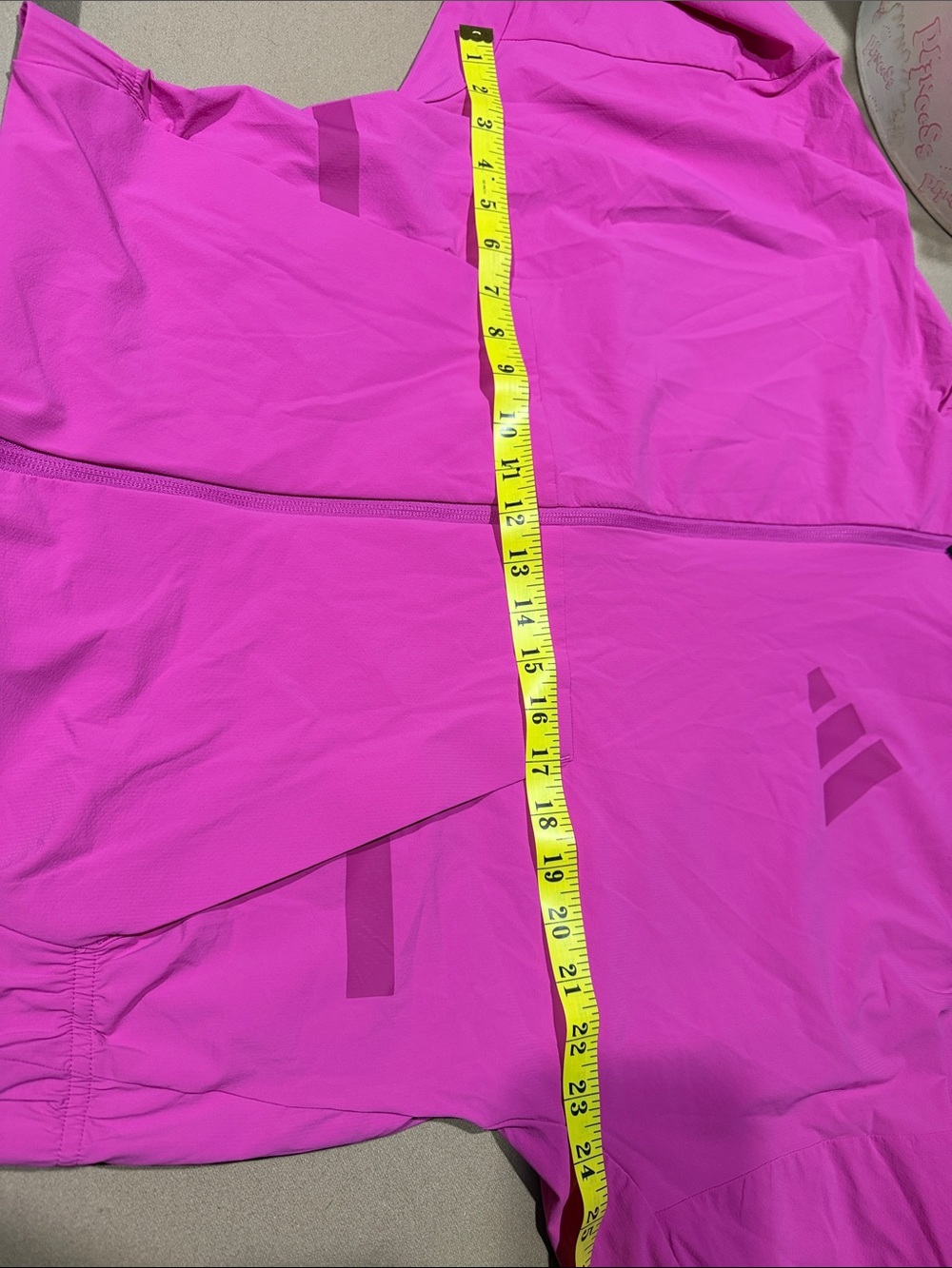 NWT adidas Bold fuchsia Women's Track Suit barrel legs pants  size S - Picture 11 of 14